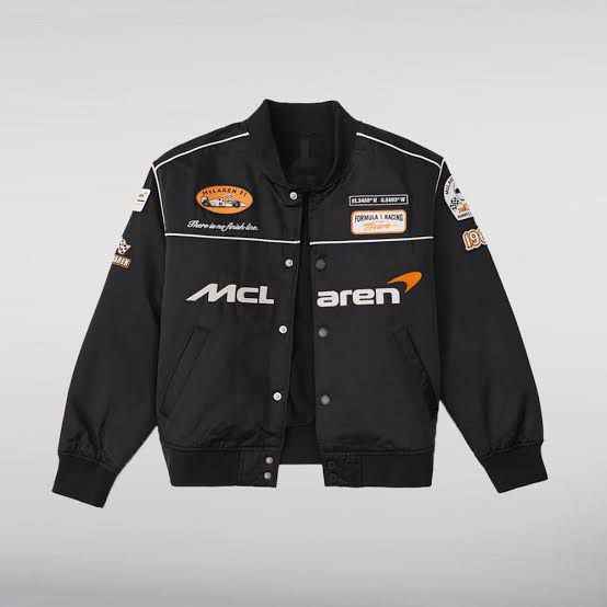 Mclaren racing jacket in black.