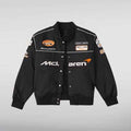 Mclaren racing jacket in black.