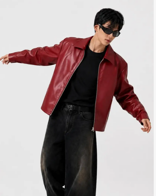 BURGUNDY MAROON JACKET
