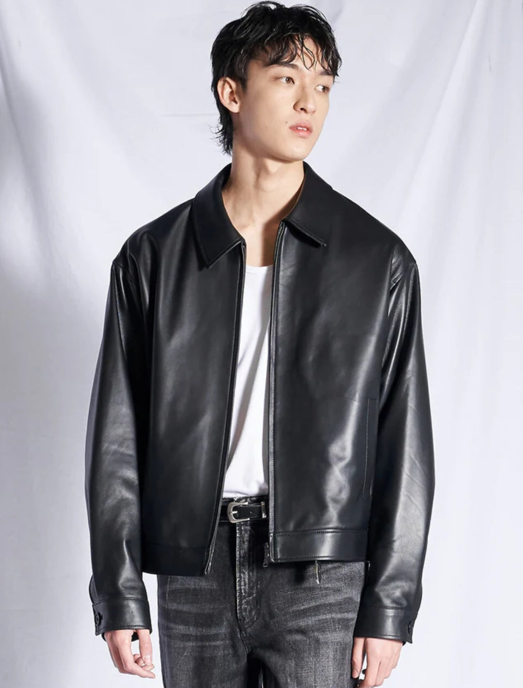 Black leather Jacket