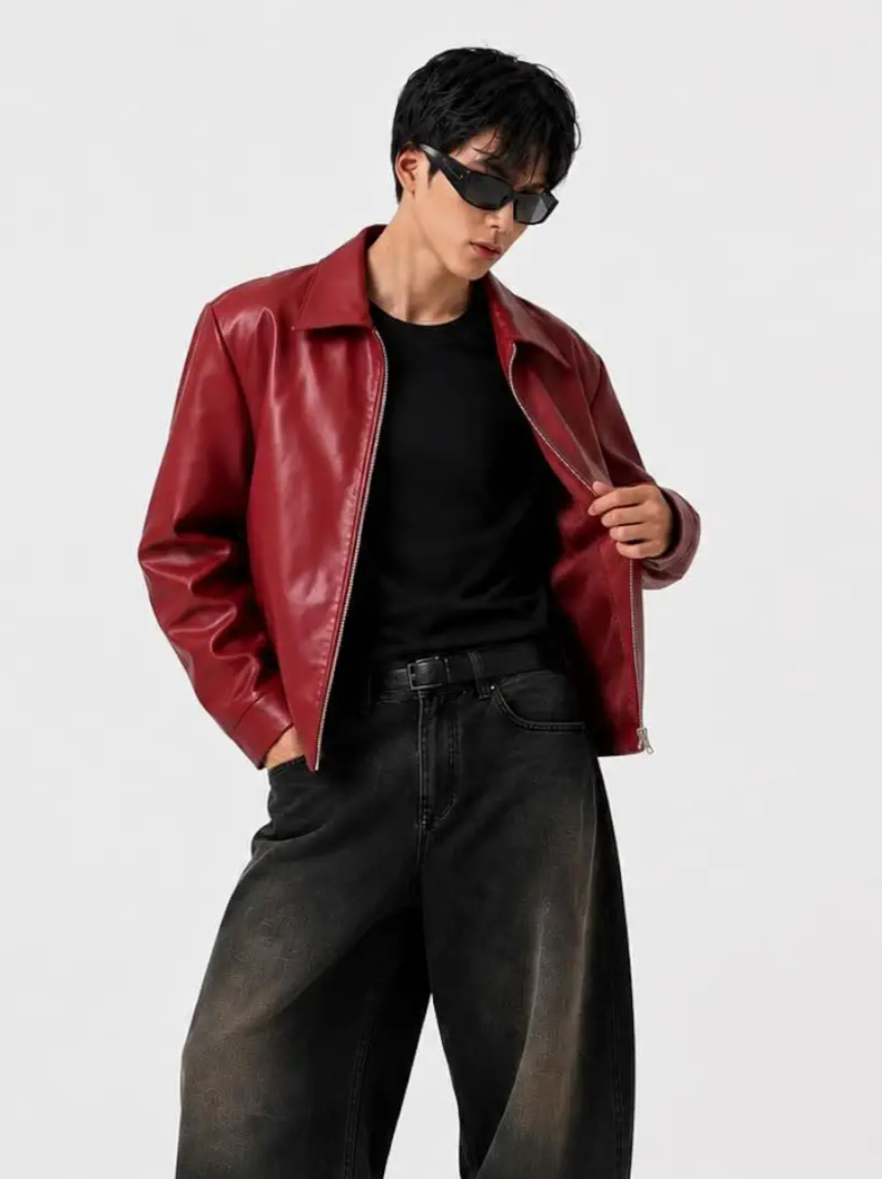 BURGUNDY MAROON JACKET