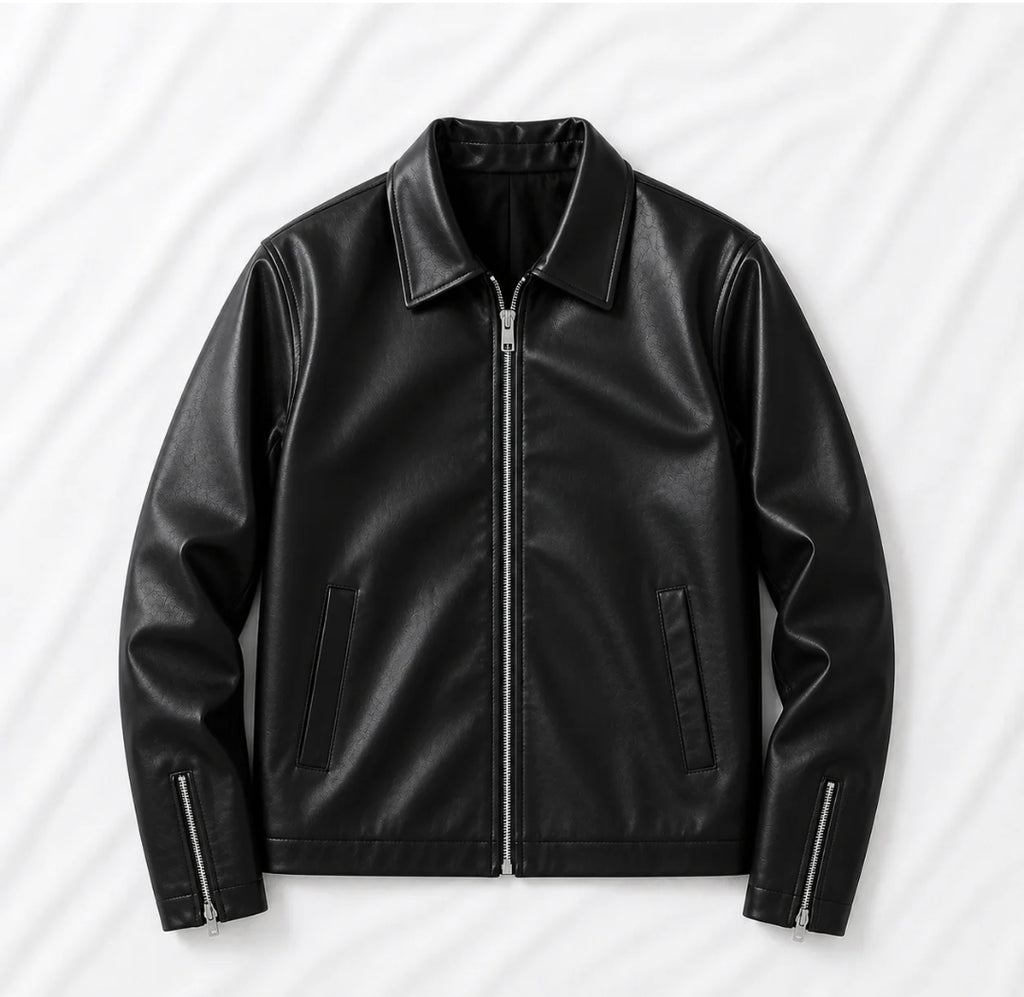 Black leather Jacket