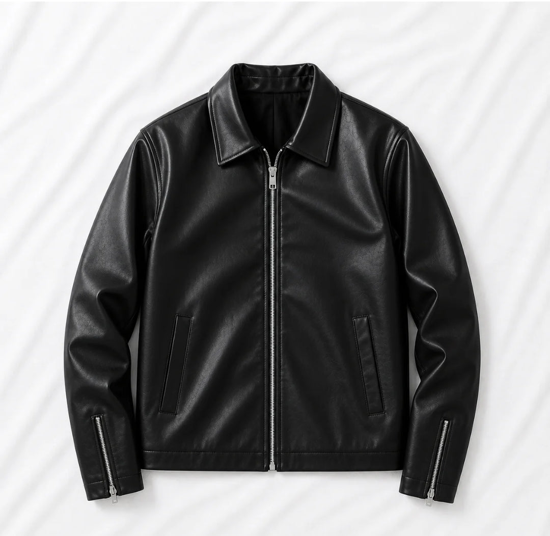 Black leather Jacket
