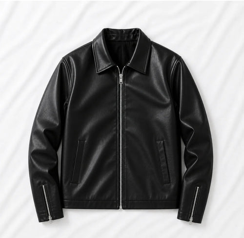 Black leather Jacket